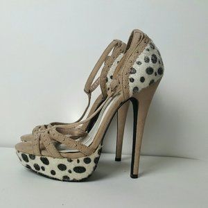 Penny Love Kenny T-Strap Heel Size 7M